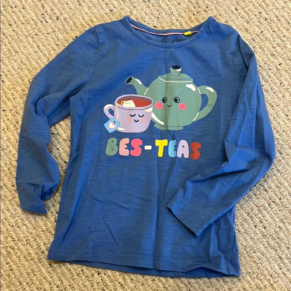 Blue Kids 'Bes-Teas' Long Sleeve Shirt